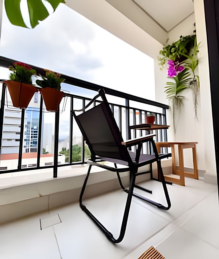 Studio Atemporal com 1 Vaga Pinheiros Jardins SP