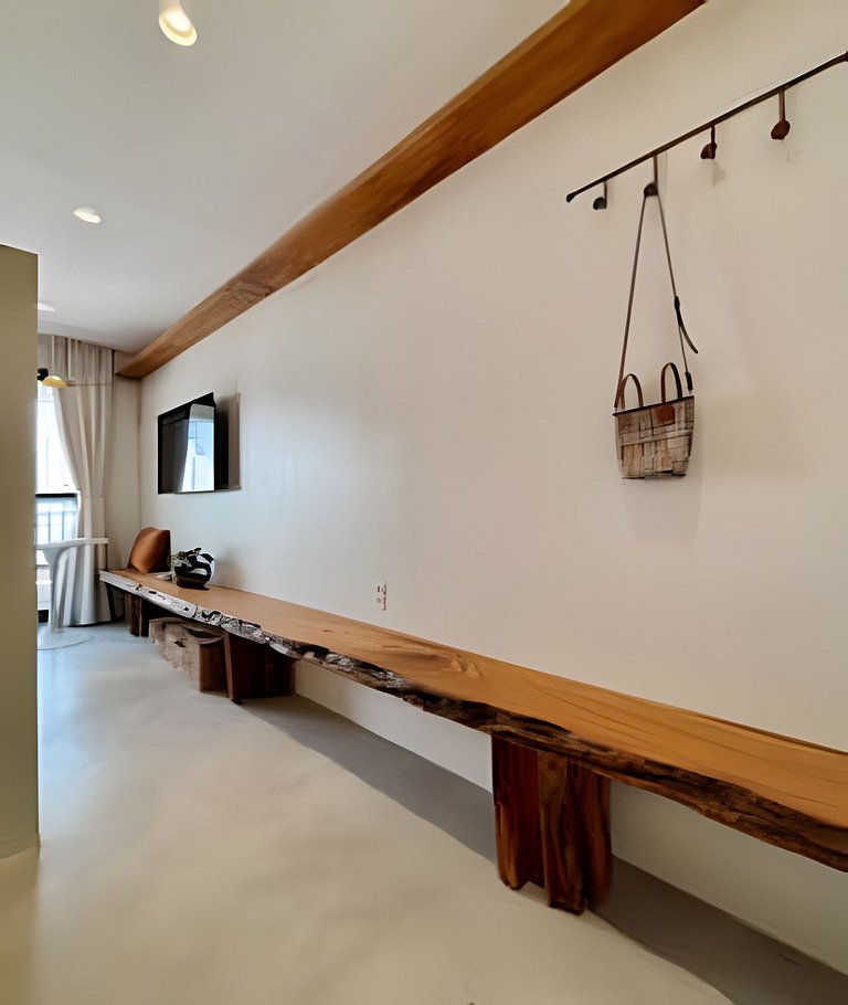 Studio Atemporal com Garagem Pinheiros Jardins SP