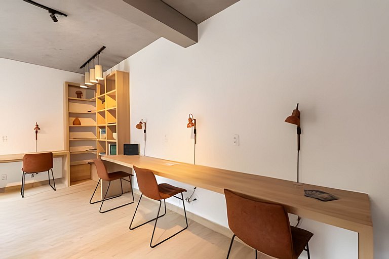 Studio Atemporal com Garagem Pinheiros Jardins SP