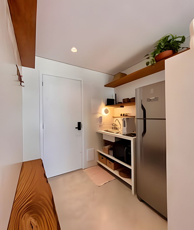 Studio Atemporal com Garagem Pinheiros Jardins SP