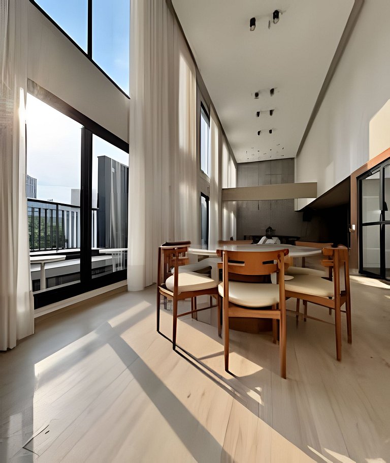 Studio Atemporal com Garagem Pinheiros Jardins SP