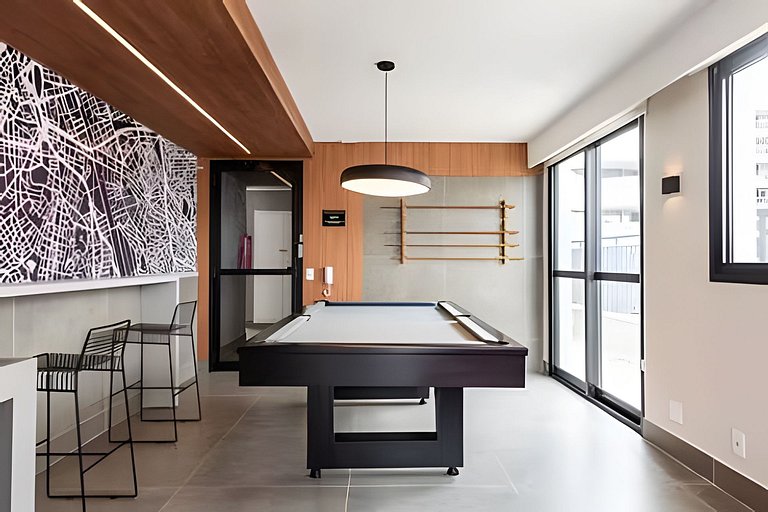 Studio Atemporal com Garagem Pinheiros Jardins SP