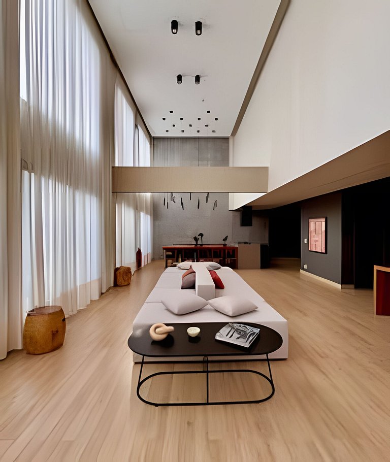 Studio Atemporal com Garagem Pinheiros Jardins SP