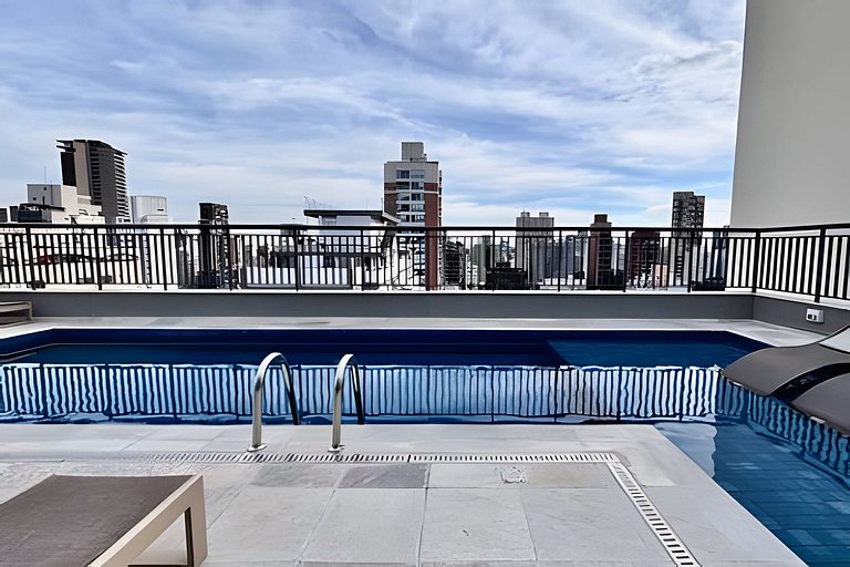 Studio Atemporal com 1 Vaga Pinheiros Jardins SP