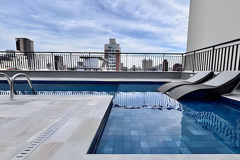 Studio Atemporal com Garagem Pinheiros Jardins SP