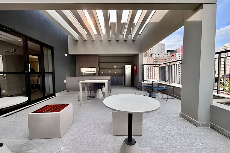 Studio Atemporal com Garagem Pinheiros Jardins SP