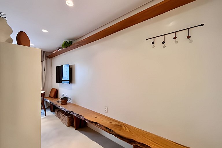 Studio Atemporal com Garagem Pinheiros Jardins SP