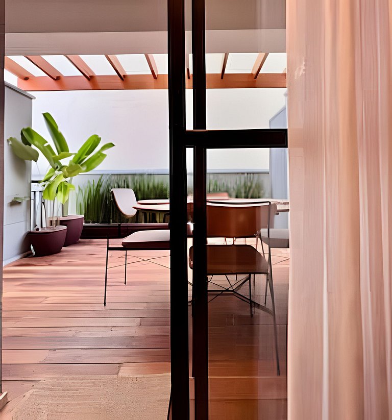 Duplex mit Garten und 1 Stellplatz Pinheiros Oscar Freire SP