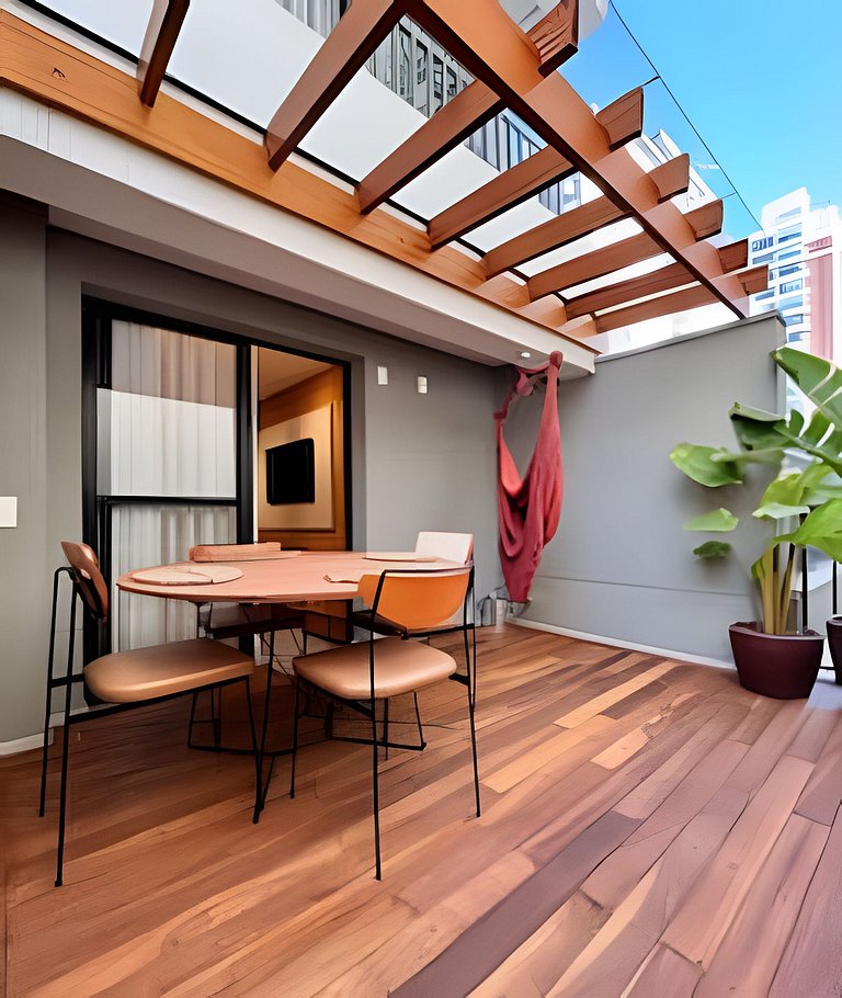 Duplex Garden com 1 Vaga Pinheiros Oscar Freire SP