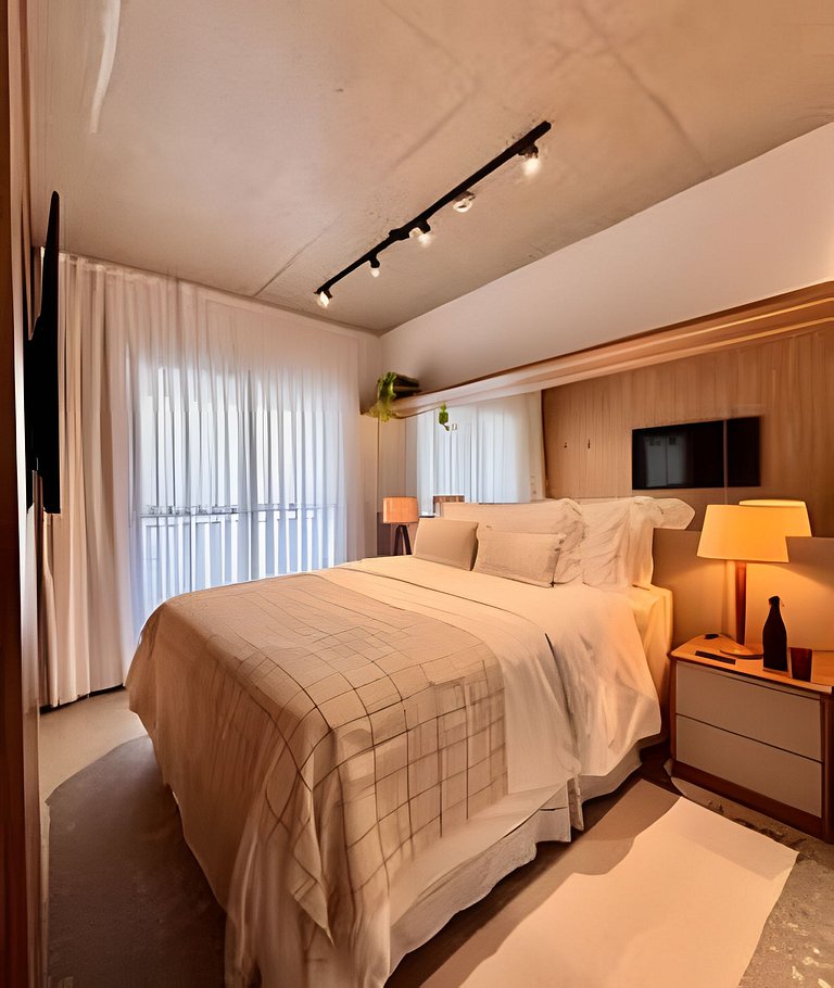 Duplex avec Jardin et 1 Place de Parking – Pinheiros, Oscar