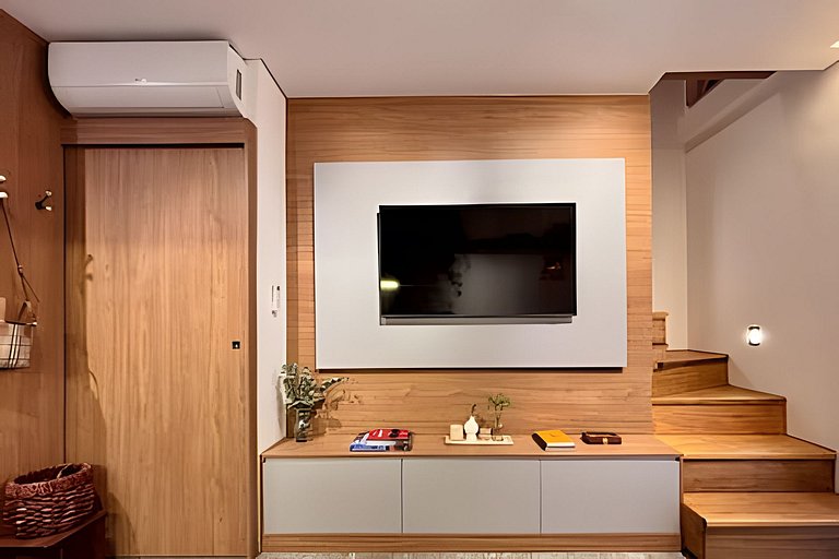 Duplex avec Jardin et 1 Place de Parking – Pinheiros, Oscar