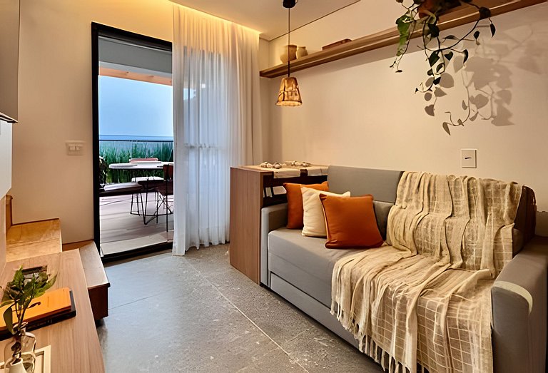 Duplex med Trädgård och 1 Parkeringsplats – Pinheiros, Oscar