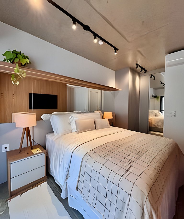 Duplex avec Jardin et 1 Place de Parking – Pinheiros, Oscar