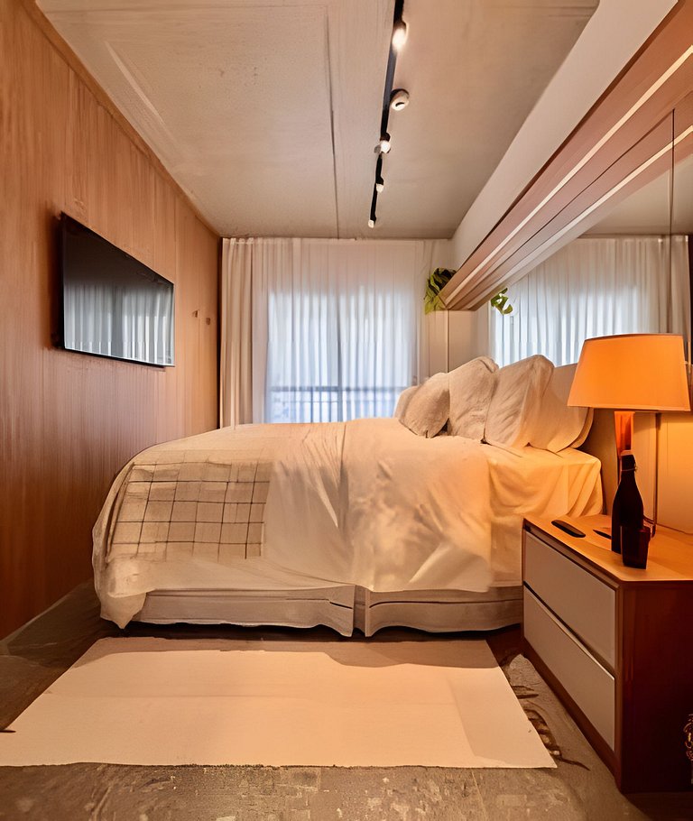 Duplex med Trädgård och 1 Parkeringsplats – Pinheiros, Oscar