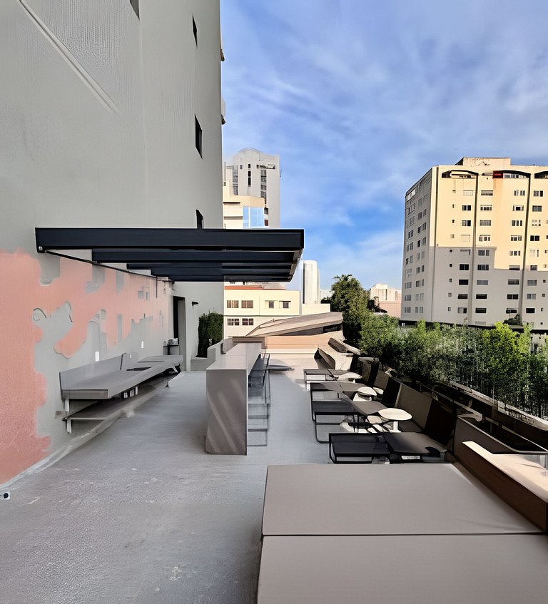 Duplex mit Garten und 1 Stellplatz Pinheiros Oscar Freire SP
