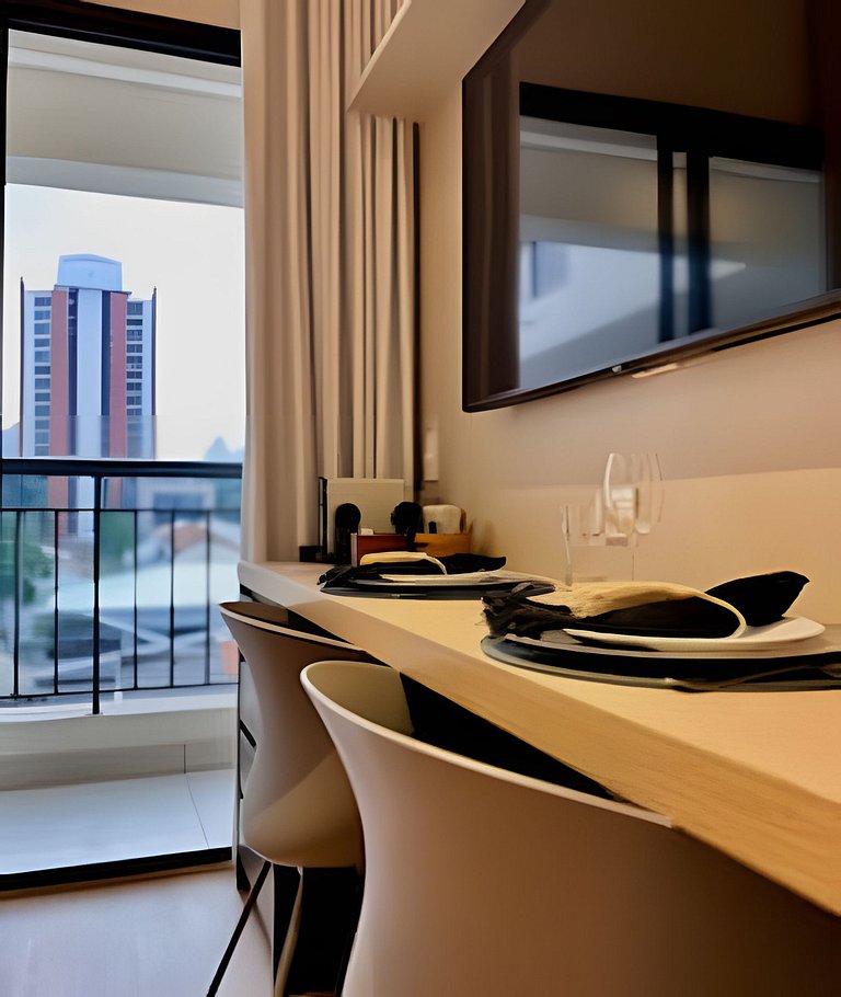 Studio Sofisticado Pinheiros Jardins Oscar Freire