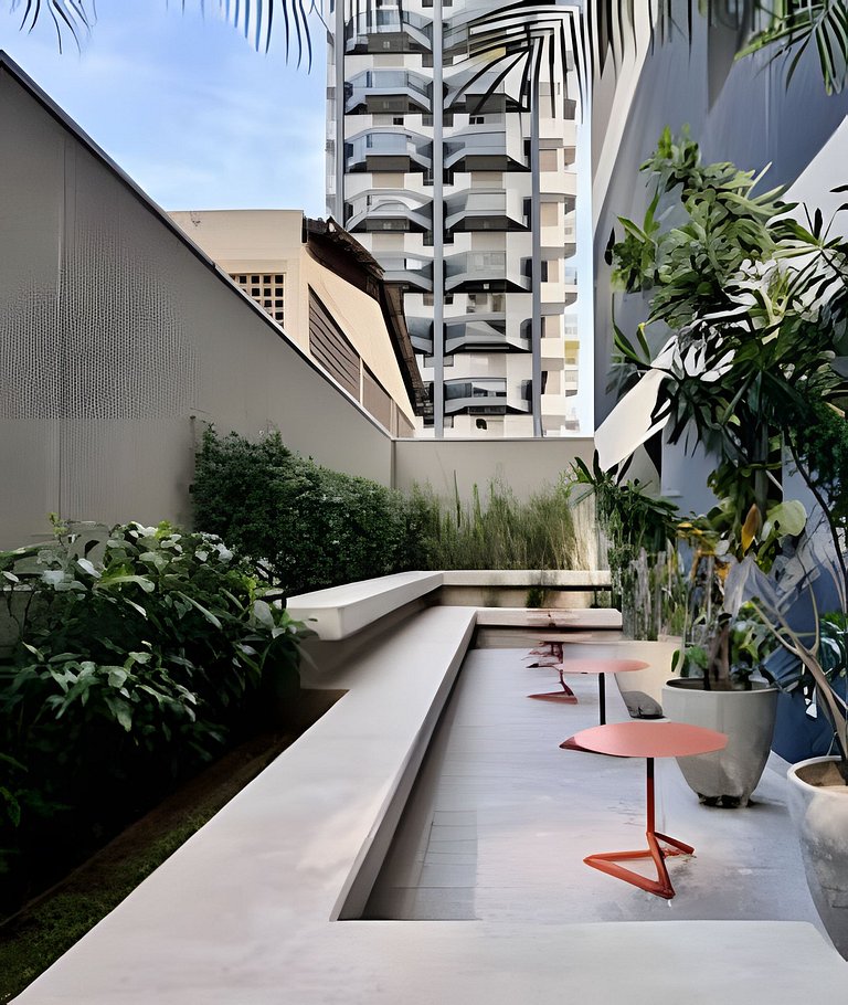 Studio Minimalista Charmoso Pinheiros Jardins SP