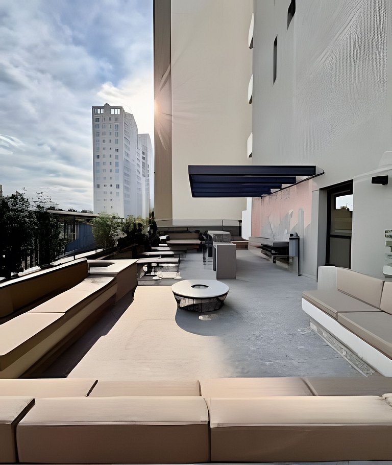 Studio Minimalista Charmoso Pinheiros Jardins SP