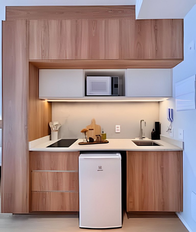 Studio Minimalista Charmoso Pinheiros Jardins SP
