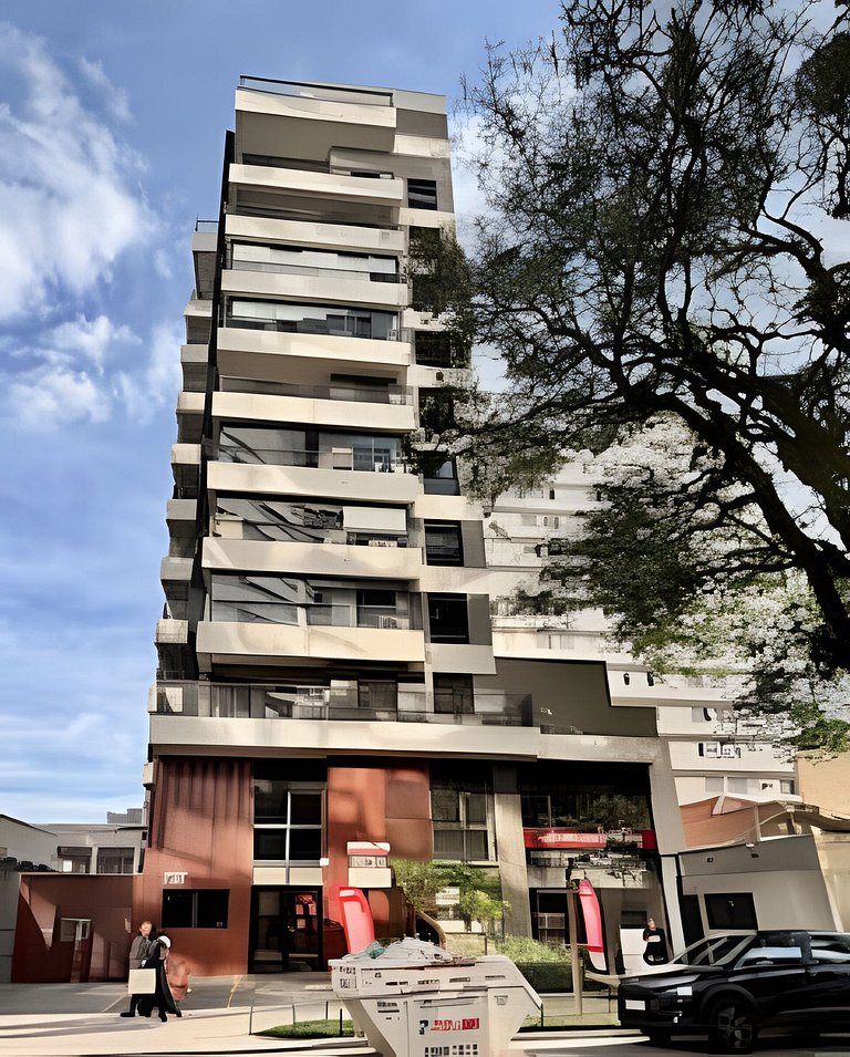 Studio com Espaço de Trabalho em Pinheiros Jardins