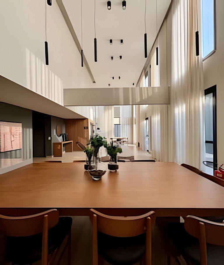 Studio com Espaço de Trabalho em Pinheiros Jardins