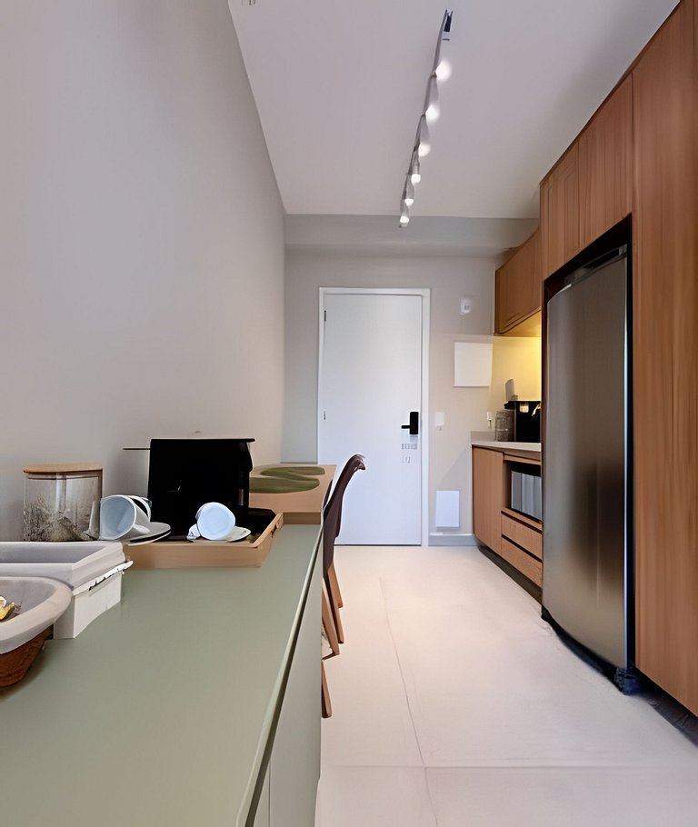 Studio Moderno Completo Pinheiros Jardins SP