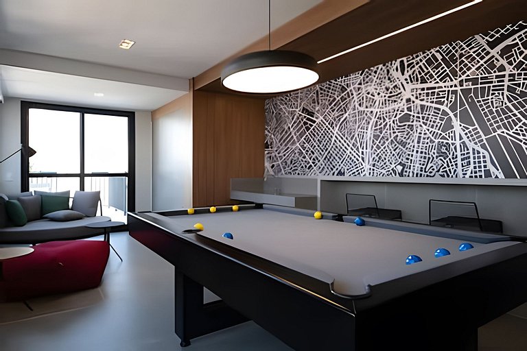 Studio Moderno Completo Pinheiros Jardins SP