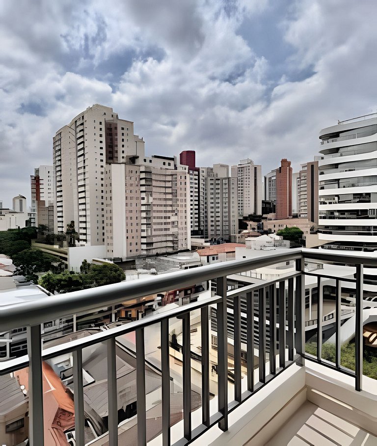 Studio Moderno Completo Pinheiros Jardins SP