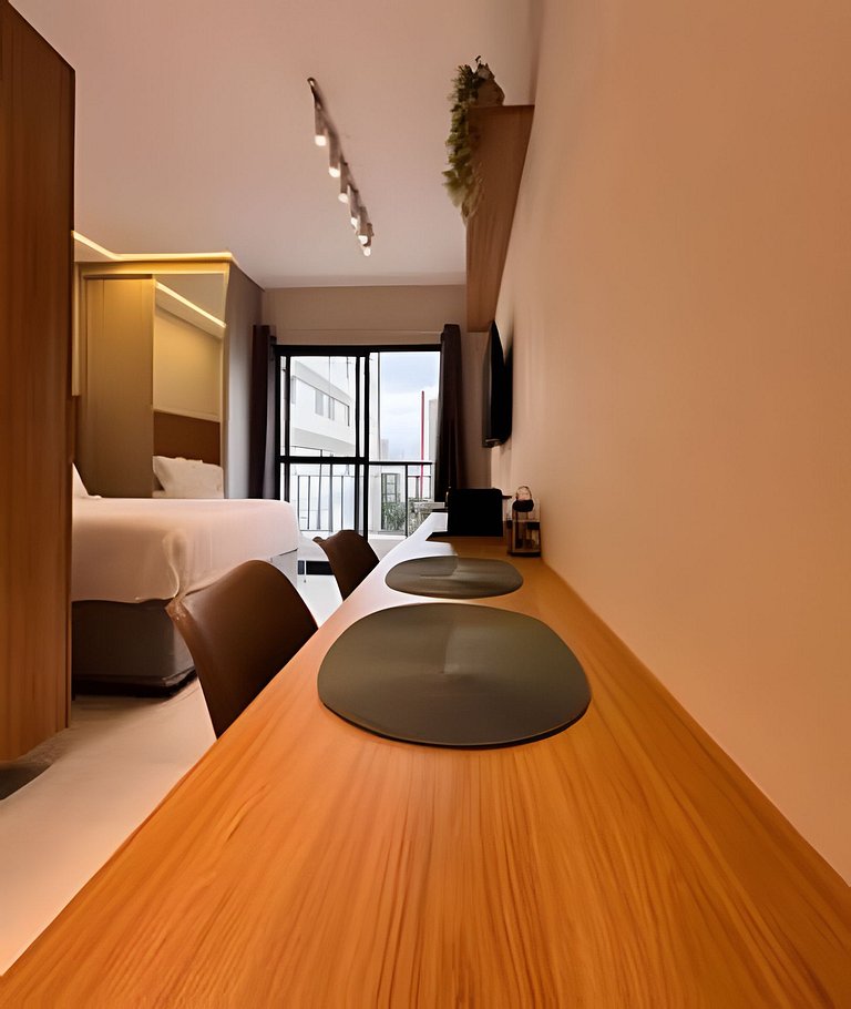 Studio Moderno Completo Pinheiros Jardins SP