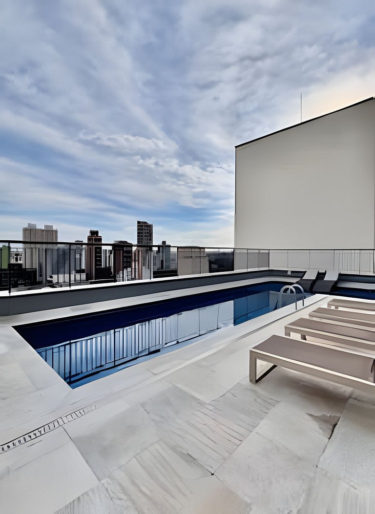 Studio Moderno Completo Pinheiros Jardins SP