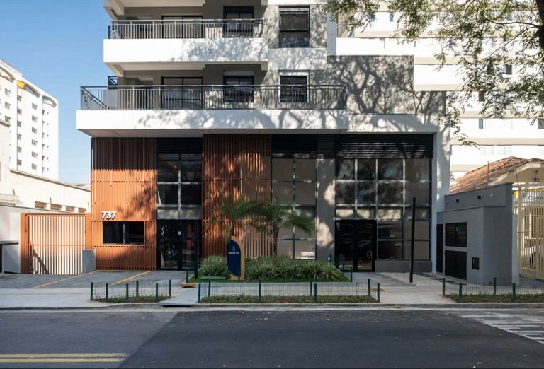 Duplex mit Garten und 1 Stellplatz Pinheiros Oscar Freire SP
