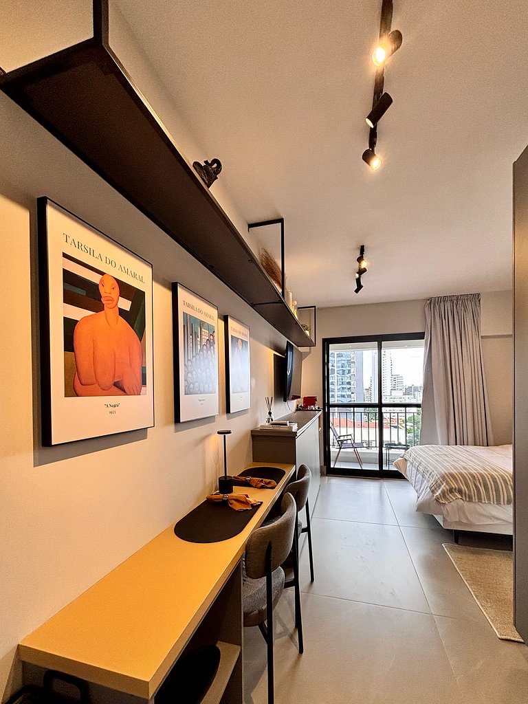 Studio Modernista Pinheiros Jardins Oscar Freire
