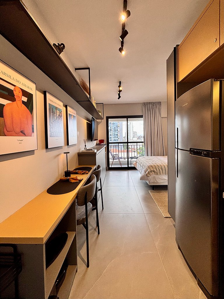 NOVO Studio Modernista Pinheiros Oscar Freire SP