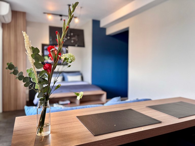 Urban Soul | Studio com vaga na garagem Pinheiros