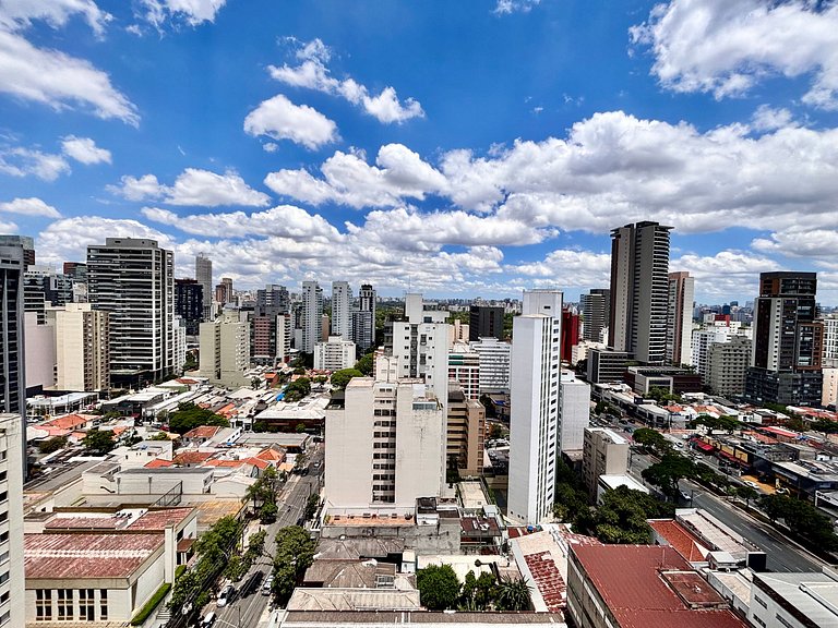 Studio com vaga na garagem Pinheiros SP