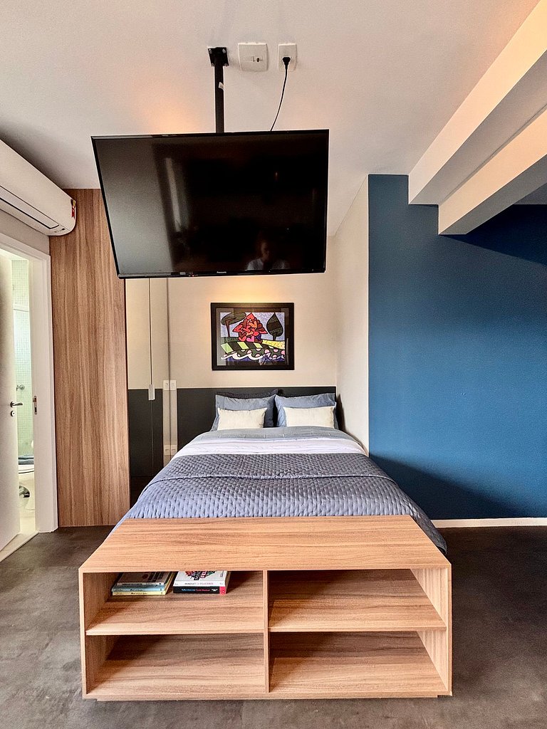 Urban Soul | Studio com vaga na garagem Pinheiros