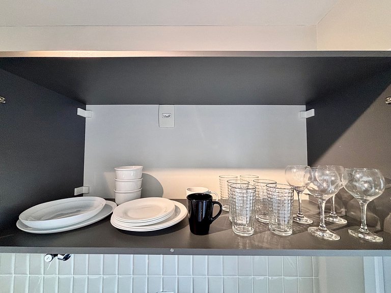 Urban Soul | Studio com vaga na garagem Pinheiros