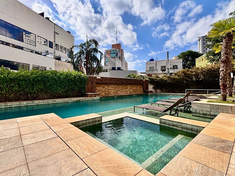 Urban Soul | Studio com vaga na garagem Pinheiros