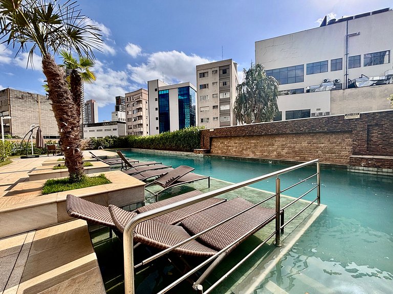 Urban Soul | Studio com vaga na garagem Pinheiros