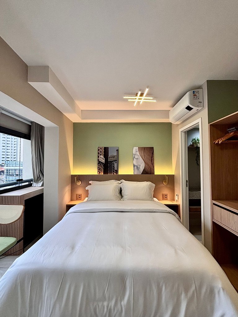 Urban Soul | Studio Amplo em Pinheiros Jardins SP