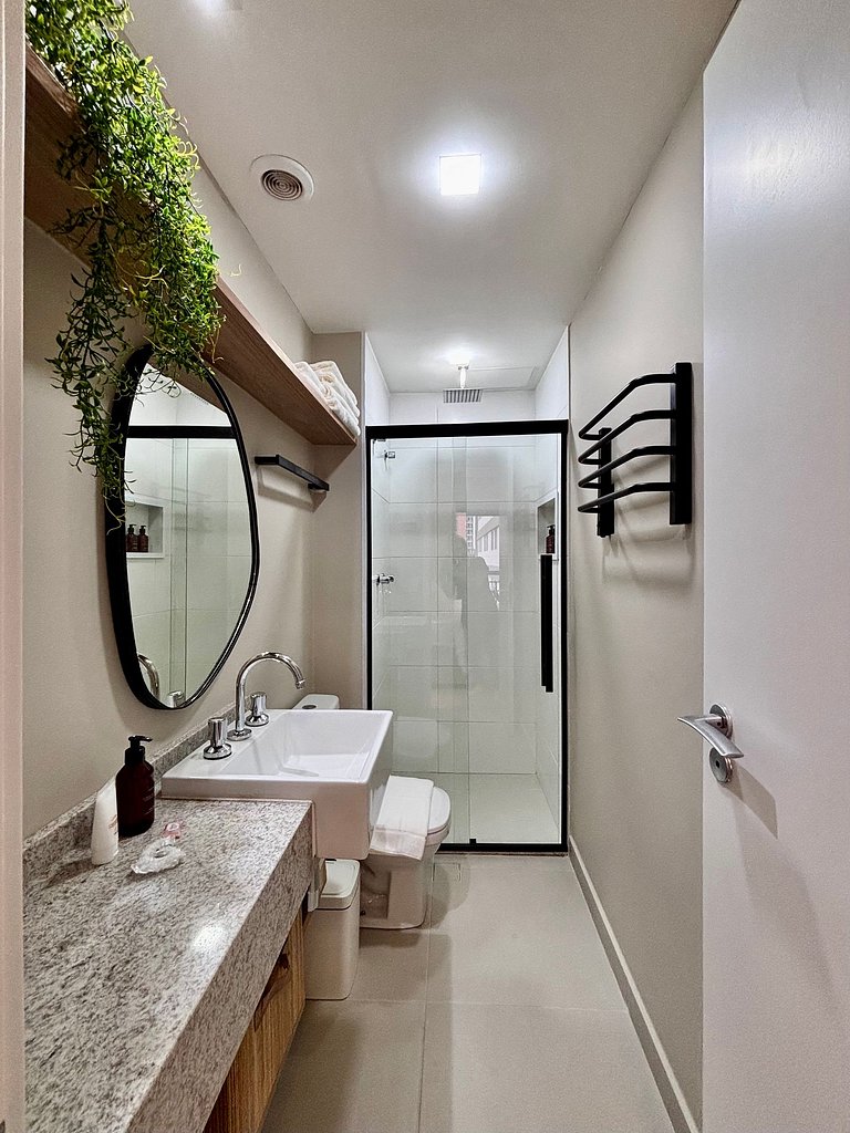 NOVO Studio Amplo e Moderno em Pinheiros Jardins