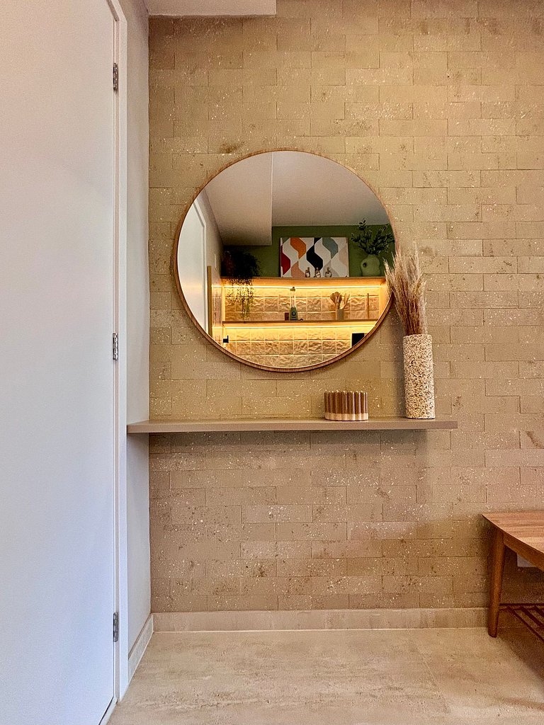 NOVO Studio Amplo e Moderno em Pinheiros Jardins