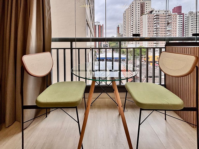 NOVO Studio Amplo e Moderno em Pinheiros Jardins