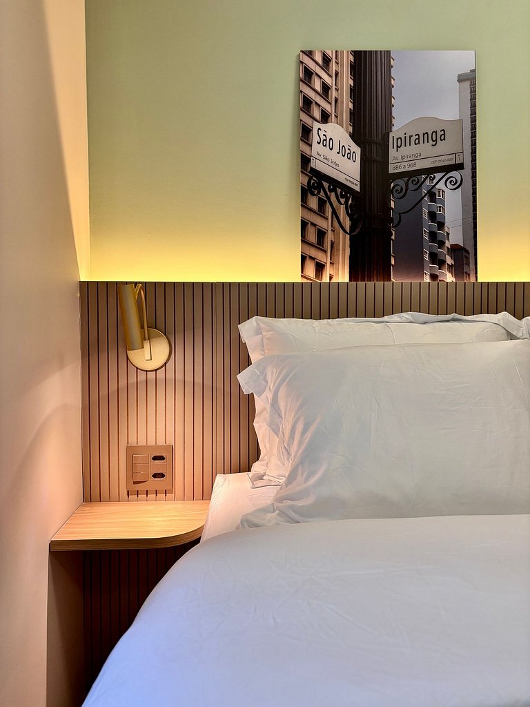 NOVO Studio Amplo e Moderno em Pinheiros Jardins