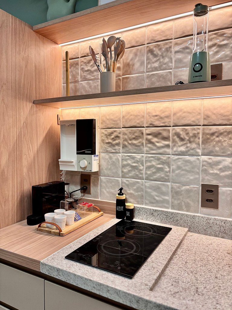 NOVO Studio Amplo e Moderno em Pinheiros Jardins