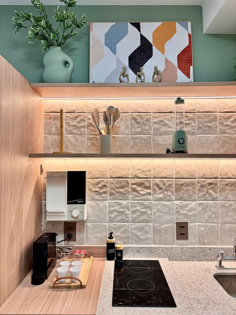 NOVO Studio Amplo e Moderno em Pinheiros Jardins