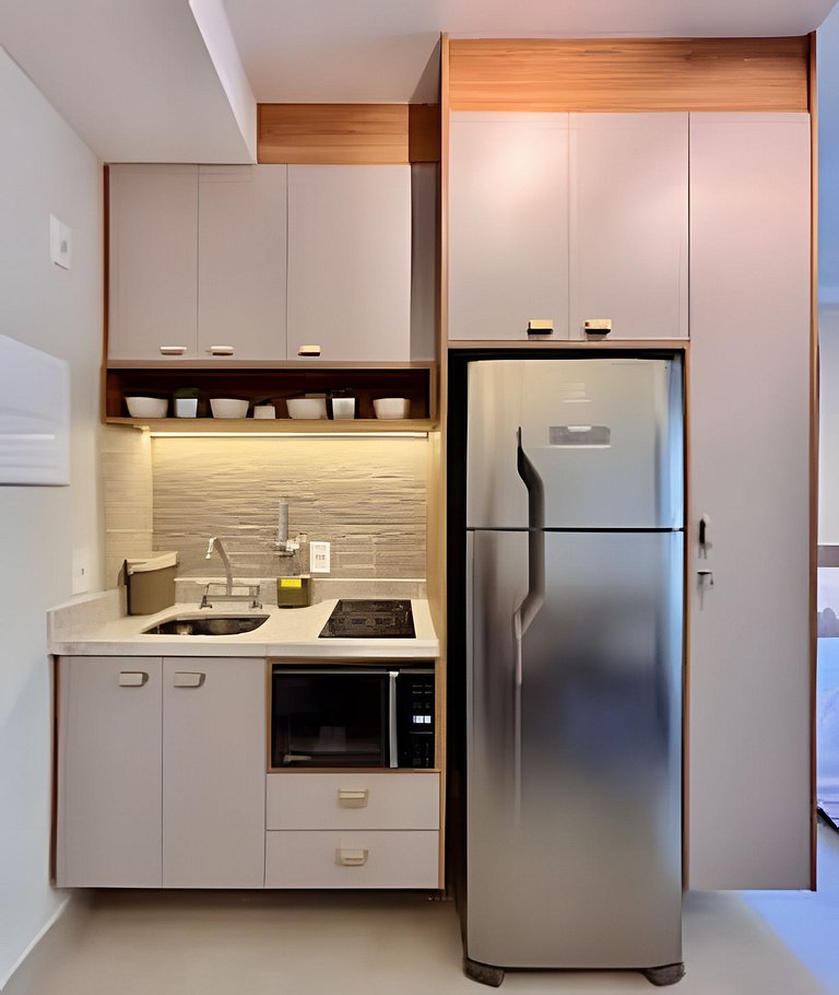 Studio Confortável Equipado Pinheiros Jardins