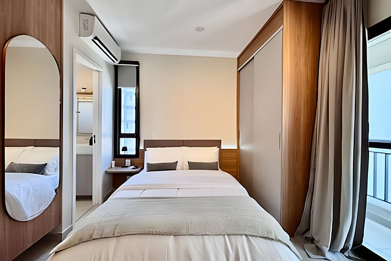 NOVO Studio Confortável e Equipado Pinheiros SP