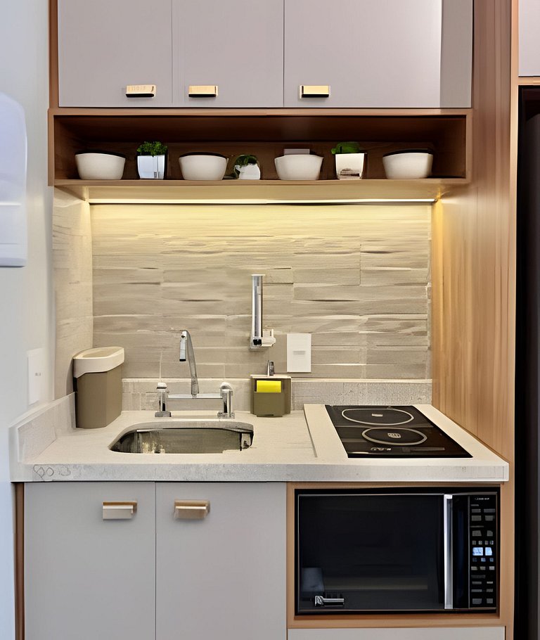 Studio Confortável Equipado Pinheiros Jardins