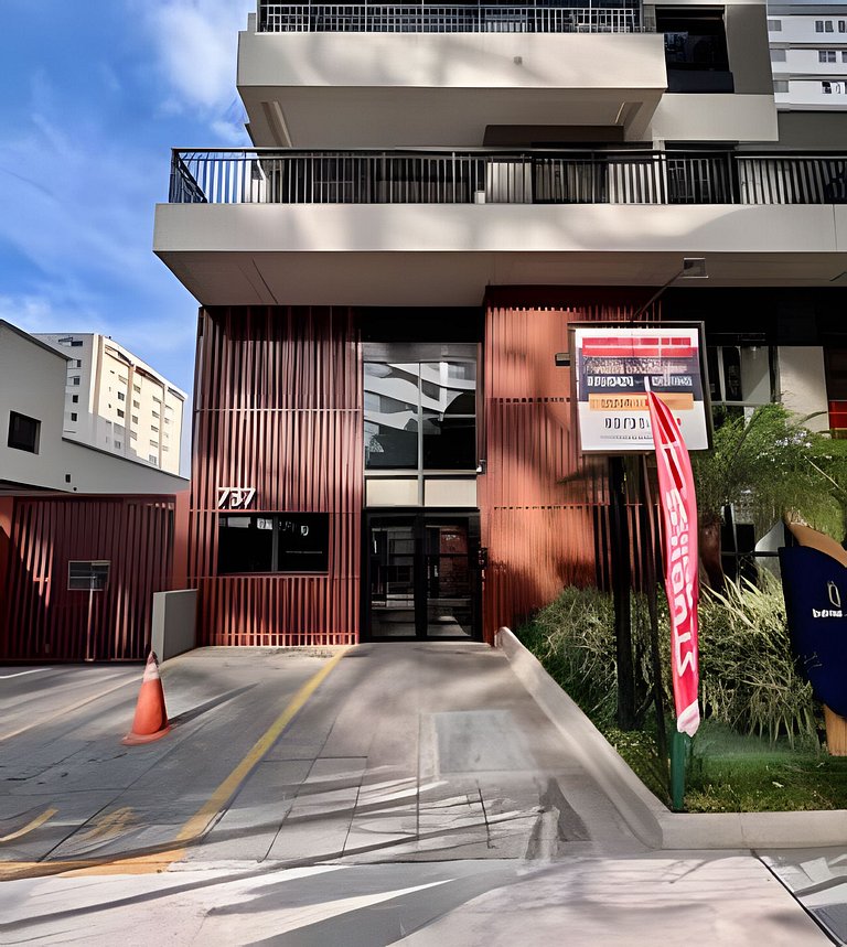 NOVO Studio Confortável e Equipado Pinheiros SP